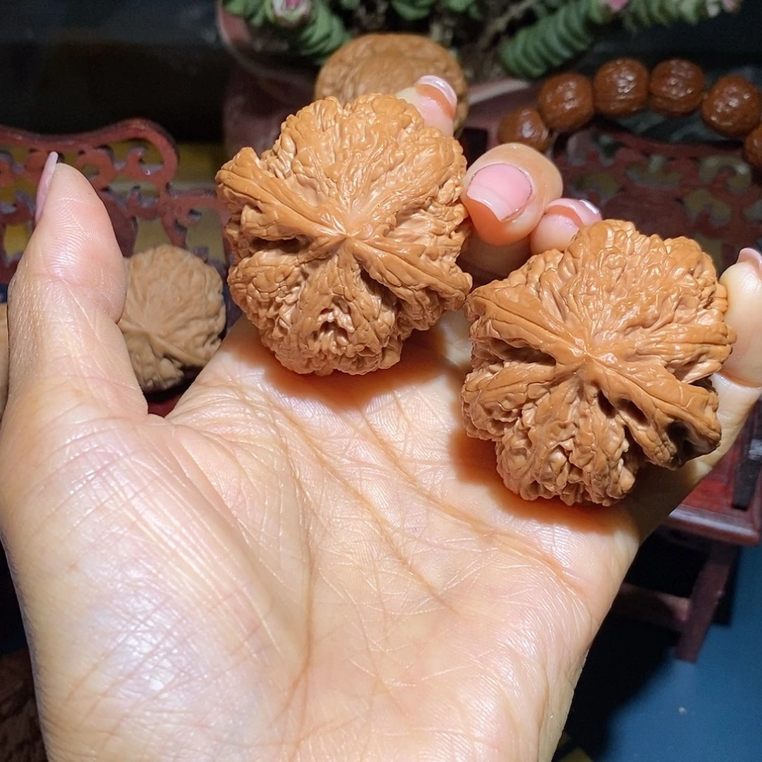 文玩核桃把件46粗筋