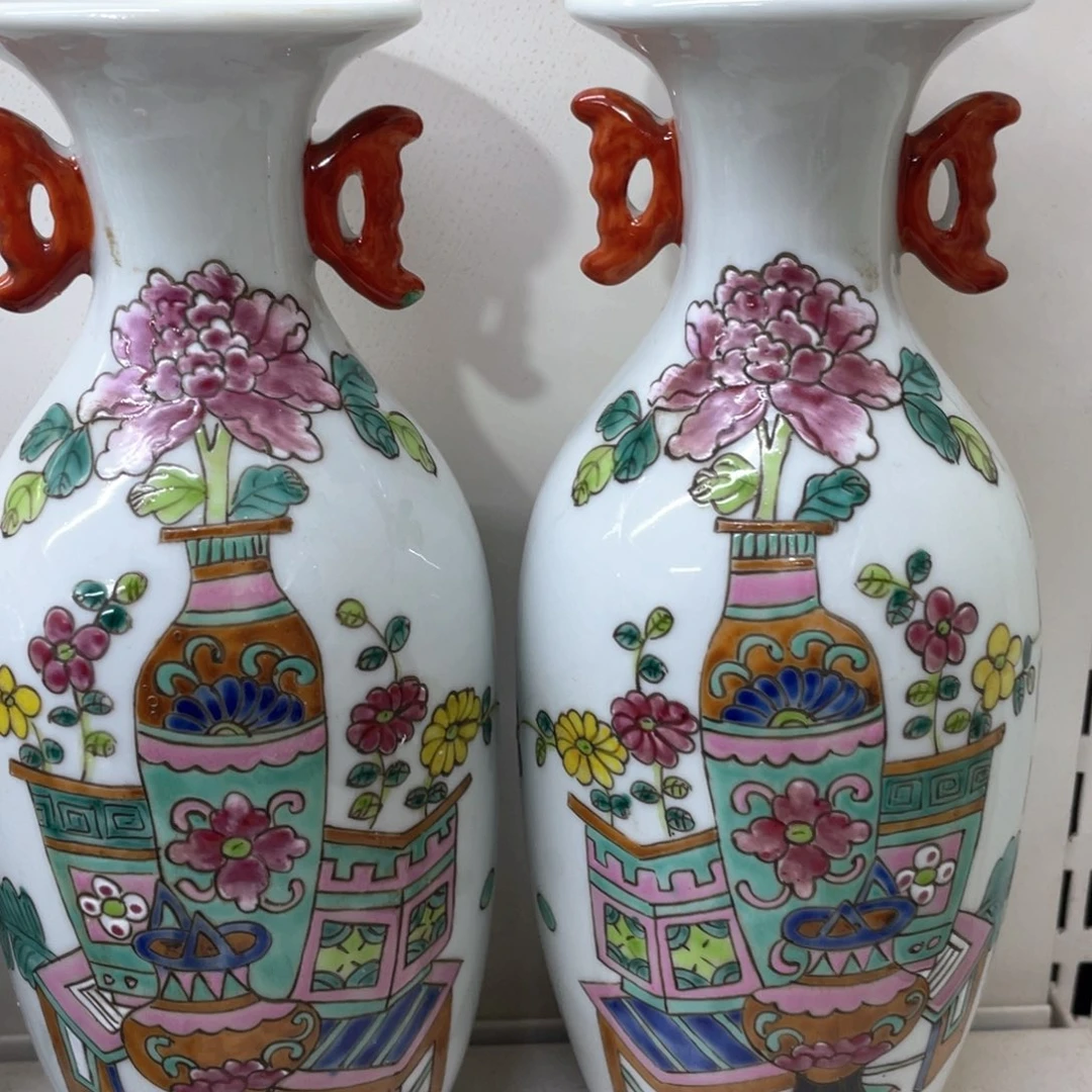 摆件手绘陶瓷作品欣赏