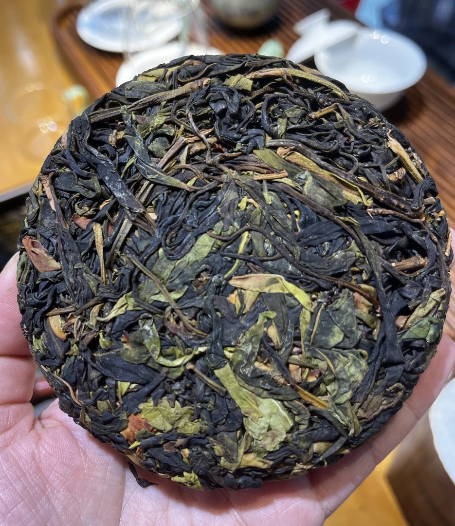 【杨大叔-千年野生通天高杆古树】2025年普洱生茶100g/饼（拍五发六）