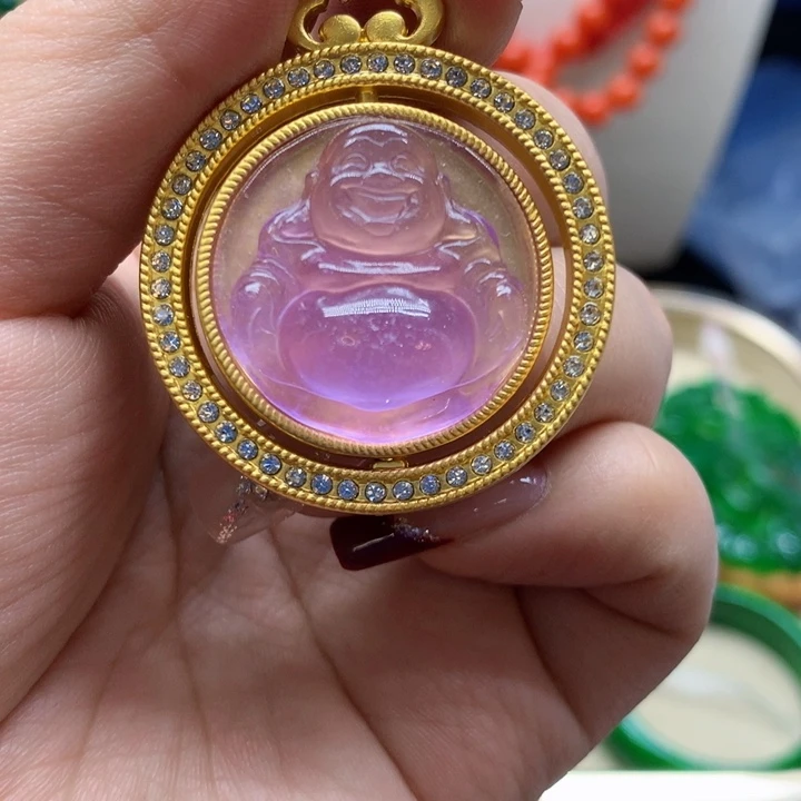 翡翠颈饰未镶嵌吊坠