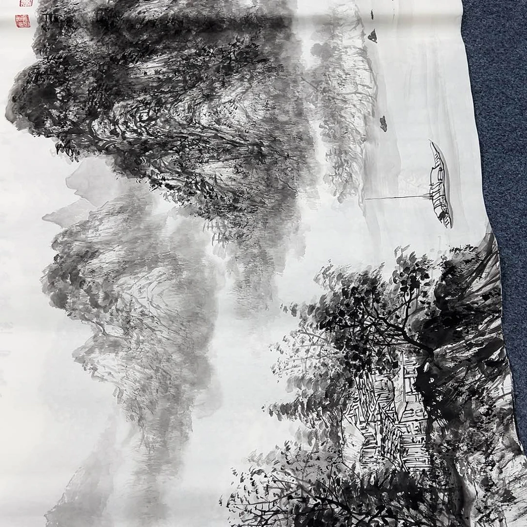 国画纯手绘作品欣赏