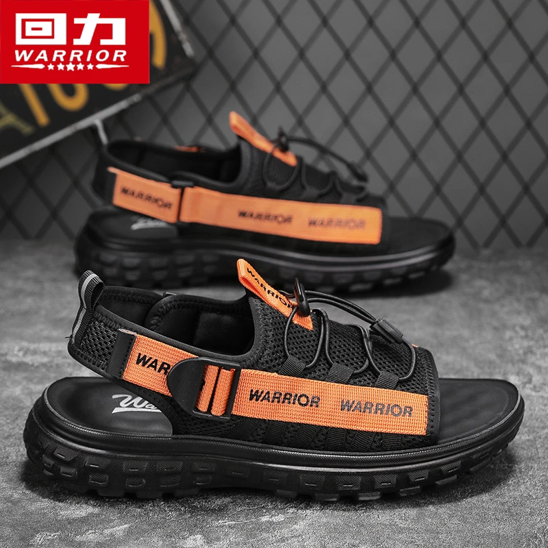 回力男鞋2025夏季新款潮流百搭透气外穿气垫两用休闲耐磨沙滩凉鞋