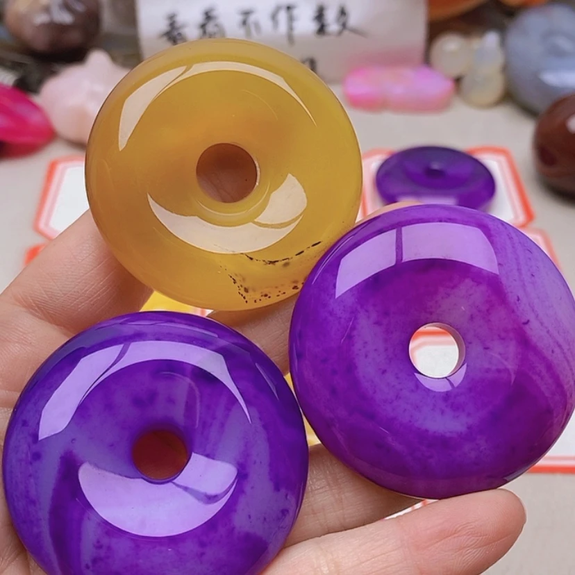 【闪购商品】未镶嵌玛瑙/玉髓珠宝半成品?**～