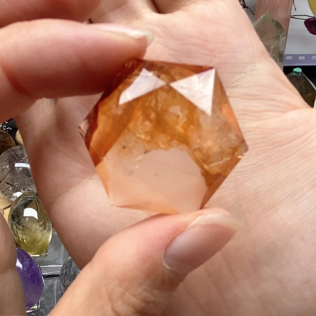 水晶未镶嵌珠宝半成品