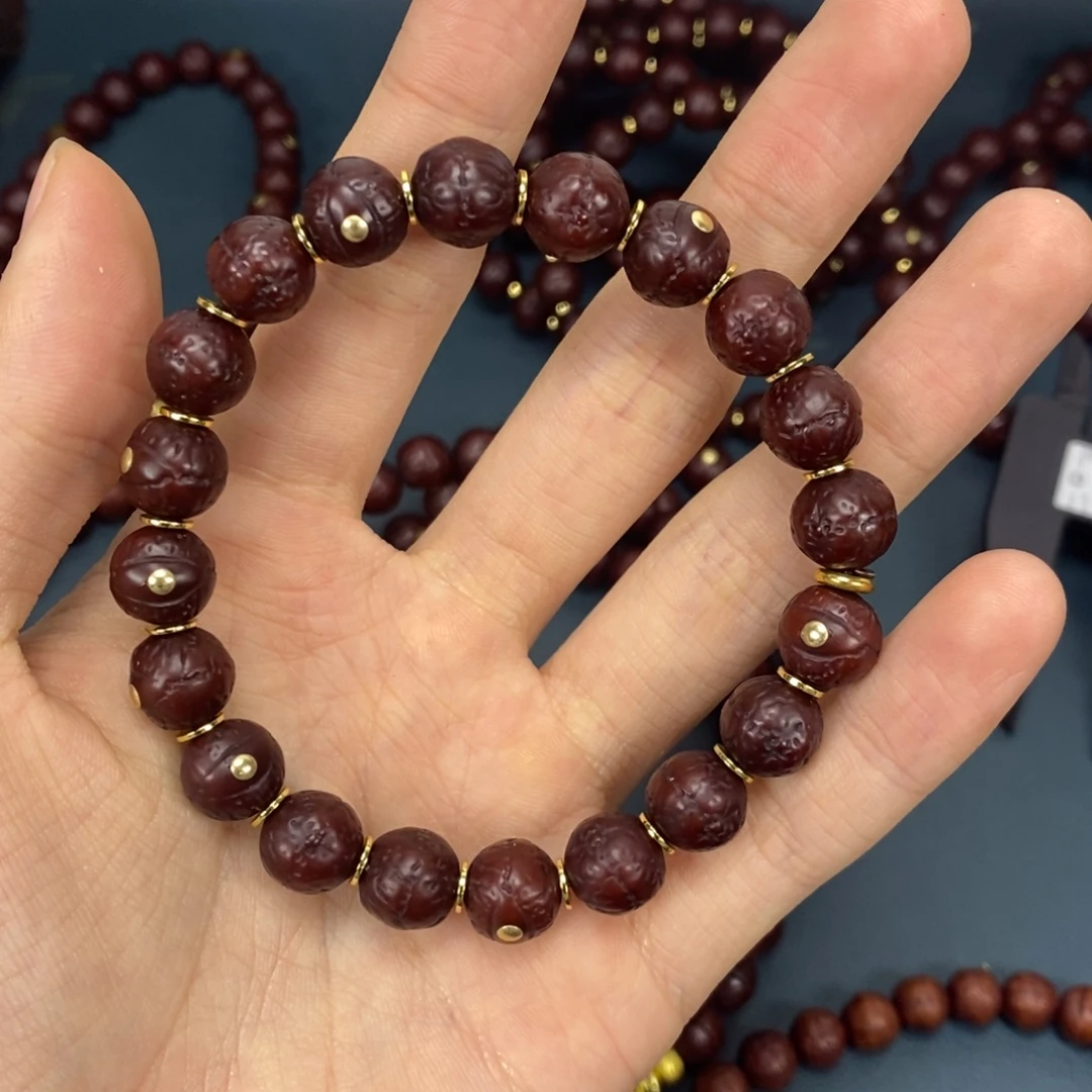 凤眼菩提吊坠1.0手串