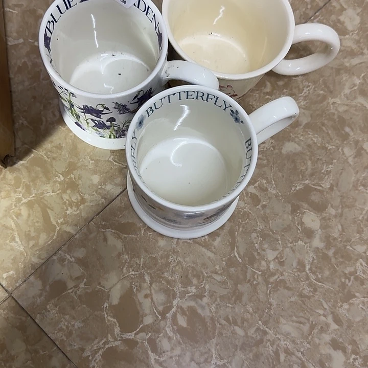 新骨瓷陶瓷碗188三个杯子