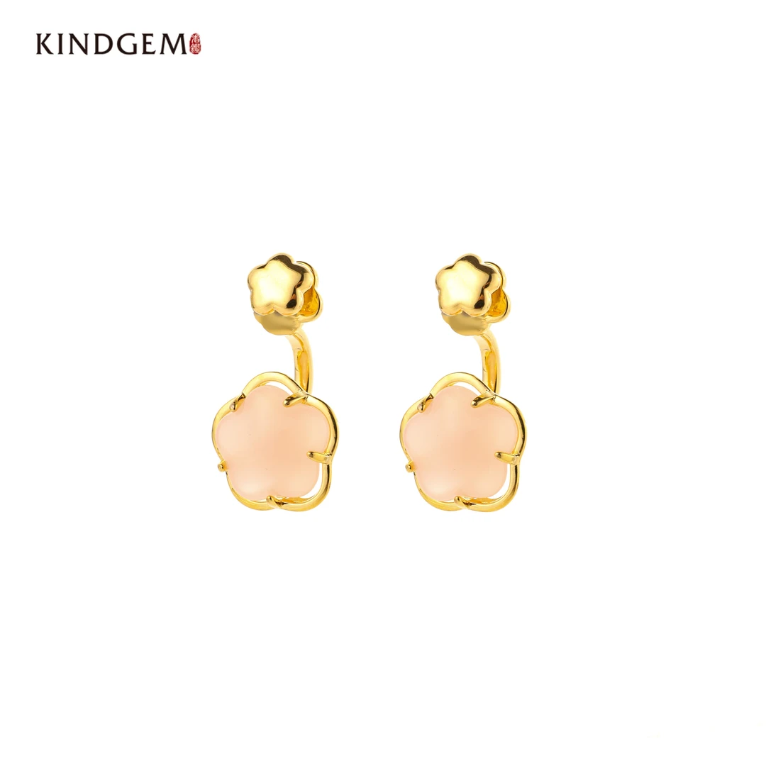 铜合金耳饰 AM90XIPC-25980轻奢气质百搭精致简约耳环