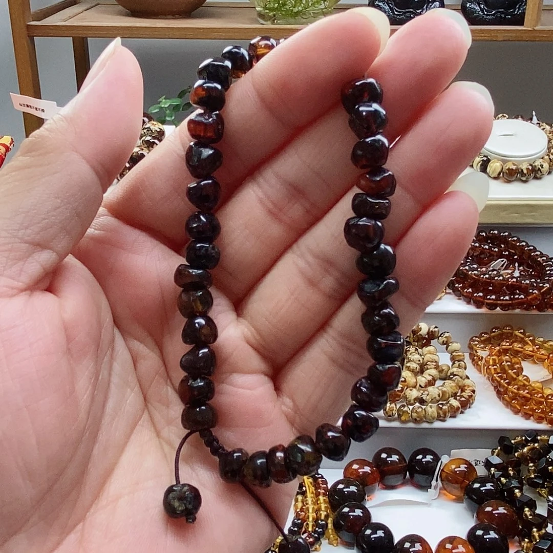 未镶嵌琥珀裸石琥珀随机发