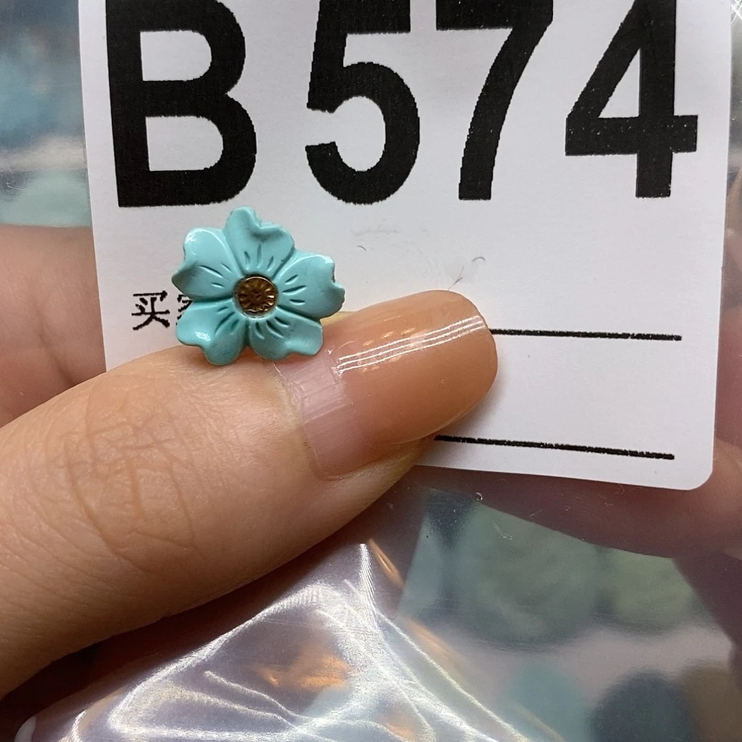 未镶嵌绿松石绿松石配饰定制麦****下