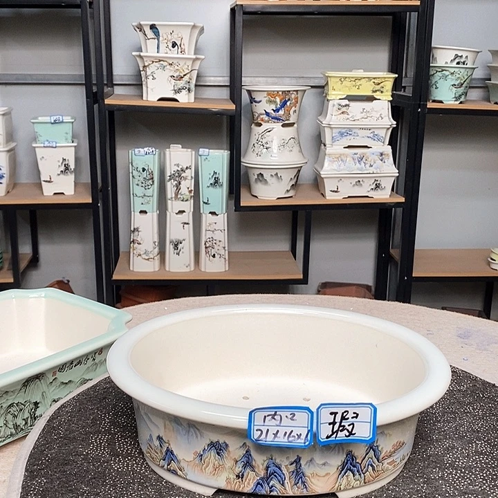 紫砂的花盆很漂亮17