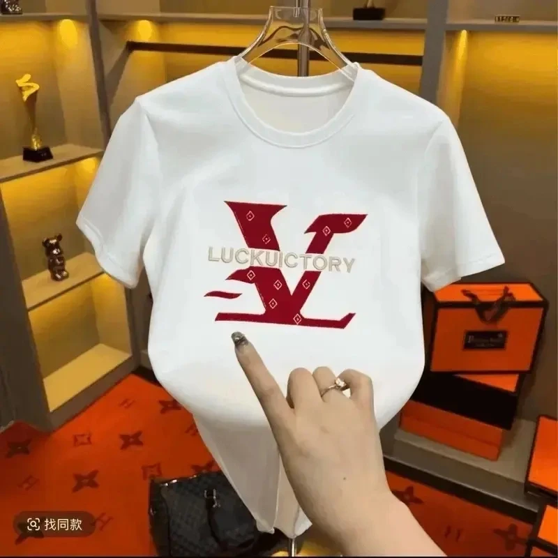 QS一折粉丝福利短袖时潮流情侣休闲潮流半袖圆领夏季男女同款T恤