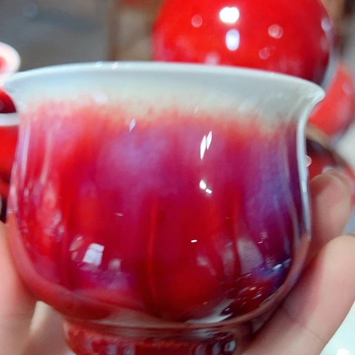 瓷片景德镇品艺轩郎红