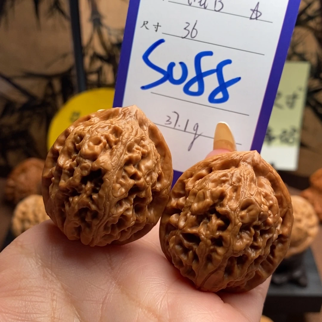 文玩核桃把件凤凰台36