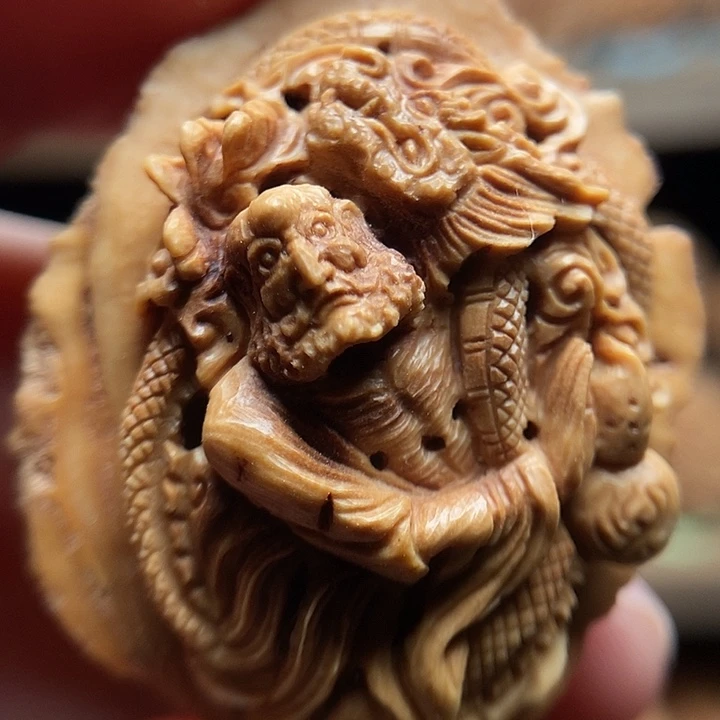 纯手工浮雕达摩祖师