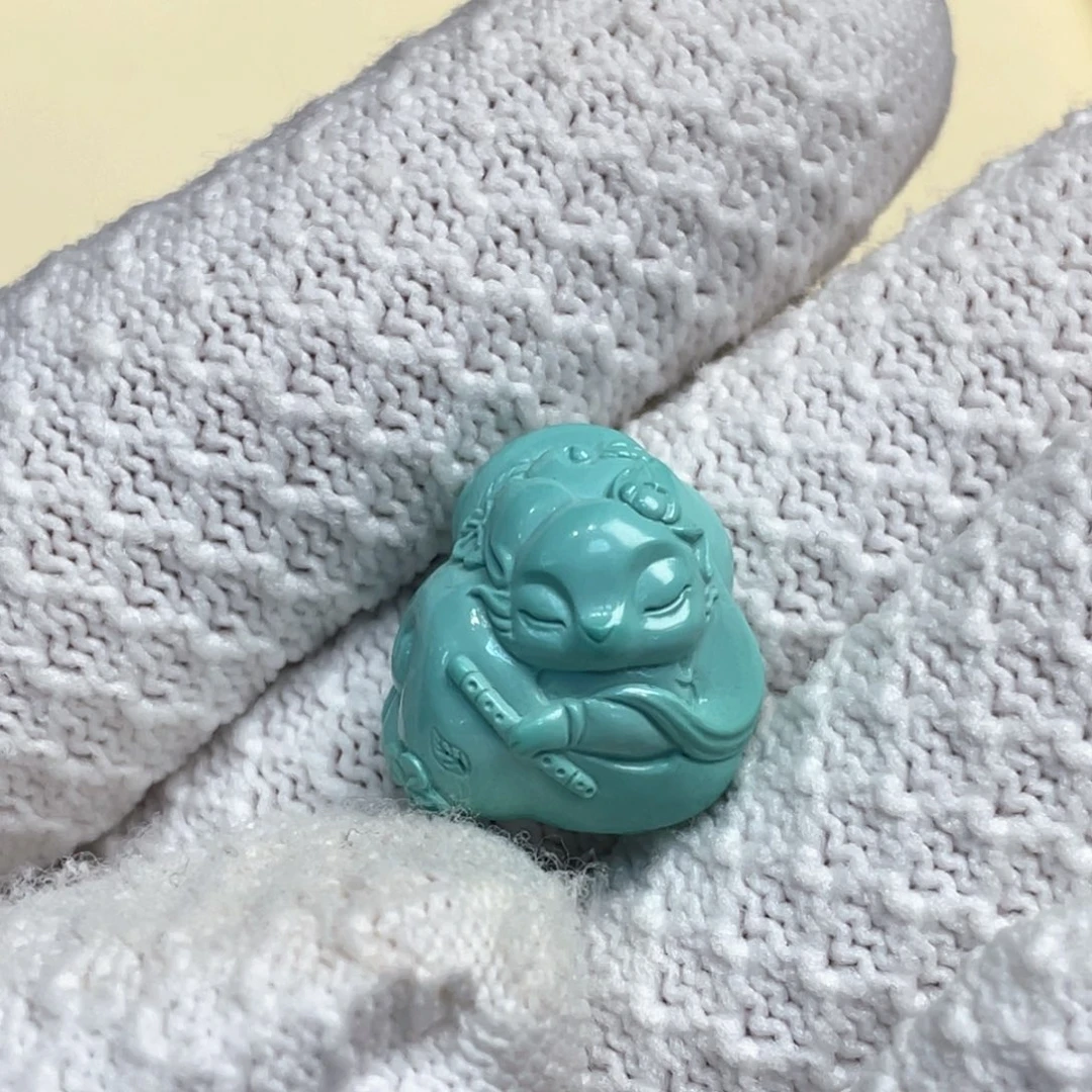 绿松石未镶嵌吊坠(不含链)