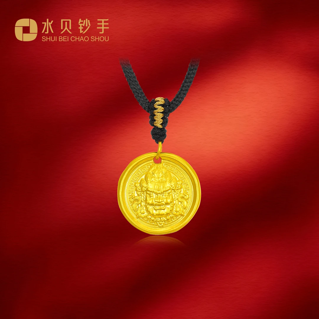 【夕夕专享】足金999 黄财财 （赠编绳）BP 91916 添金纳福