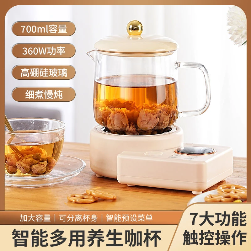 养生壶家用上班族烧水壶mini小型养生杯花茶多功能玻璃全自动煮茶