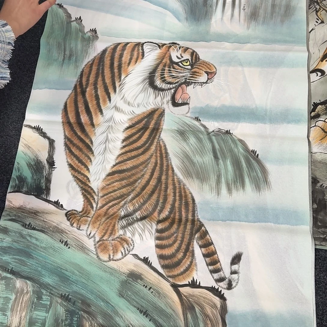 纯手绘国画作品好看