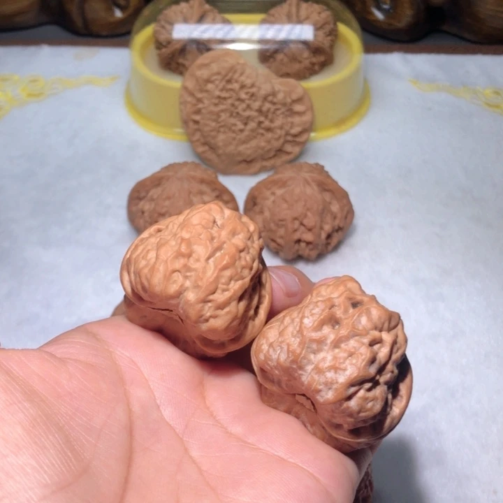 把件文玩核桃37蛤蟆头