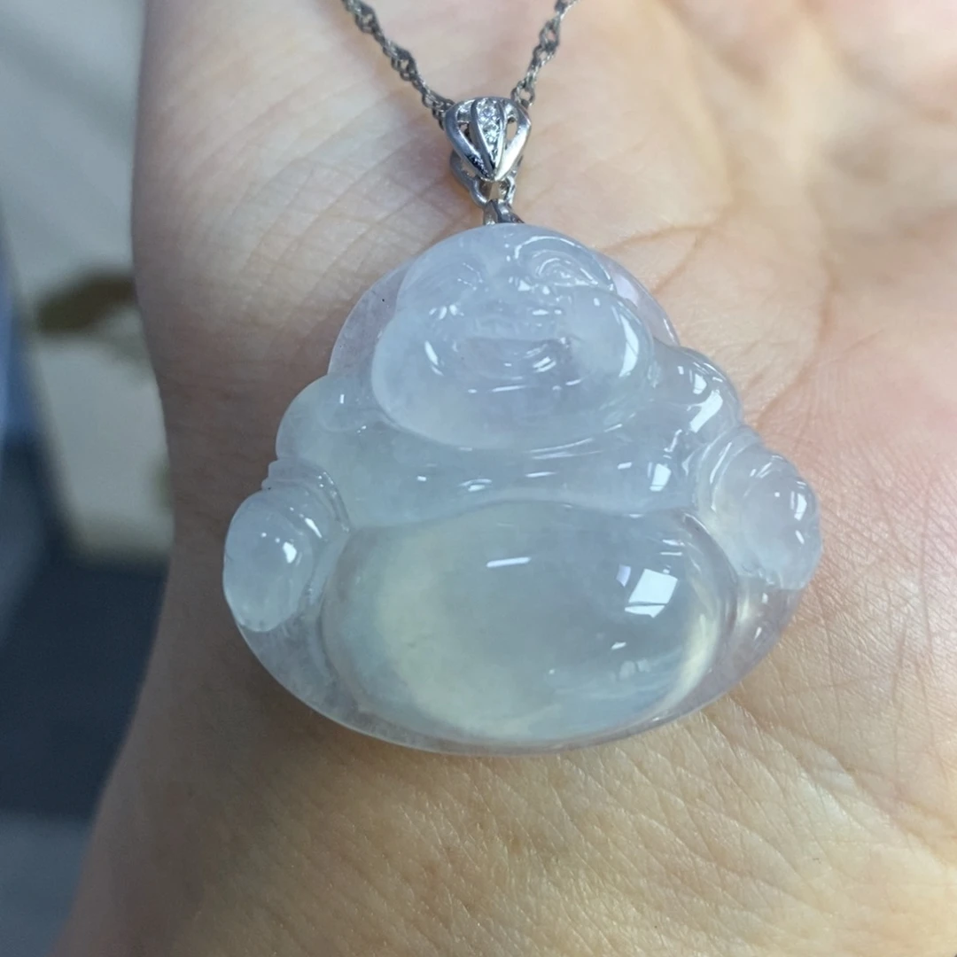 【闪购商品】颈饰银S925镶嵌翡翠68