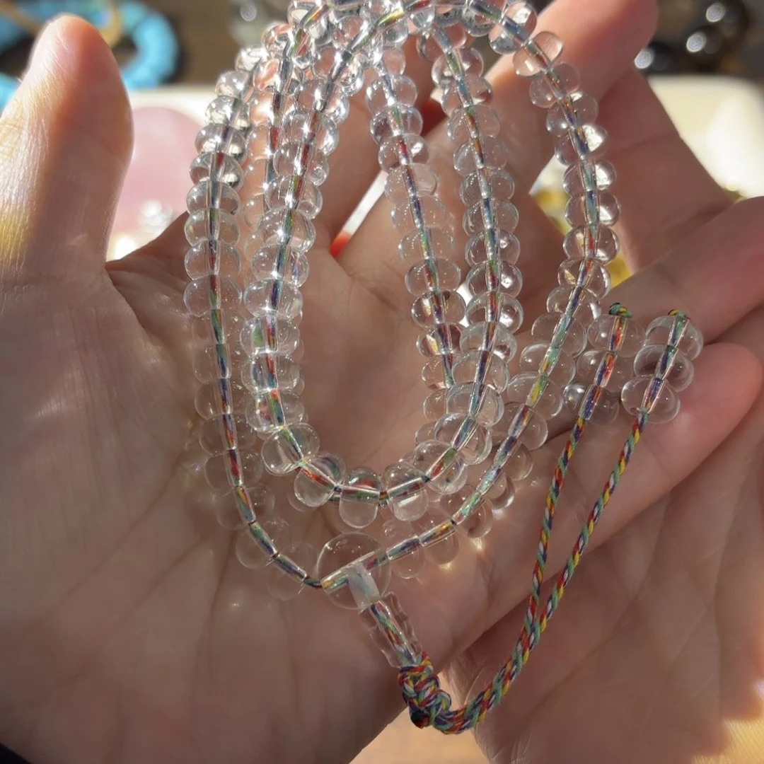 未镶嵌手链水晶手串108