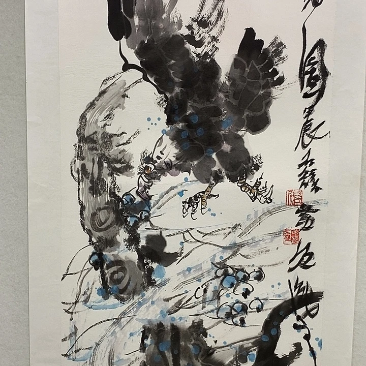 国画书画作品多次参加全国书画