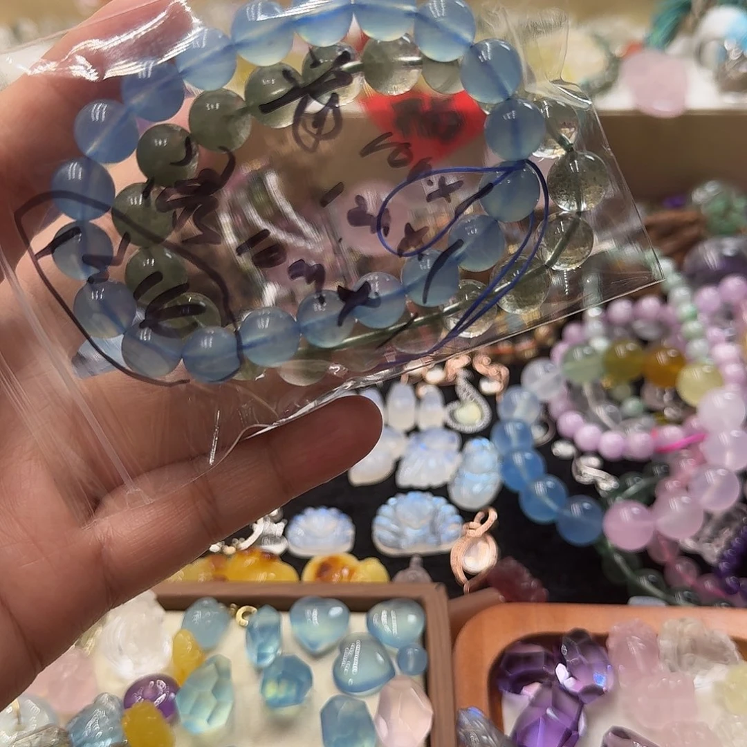 水晶珠宝半成品未镶嵌