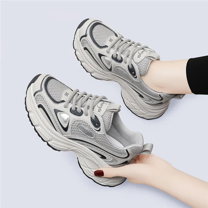 【JTG&SHOES 官方正品】质感2025年春季新款百搭厚底增高显瘦老爹