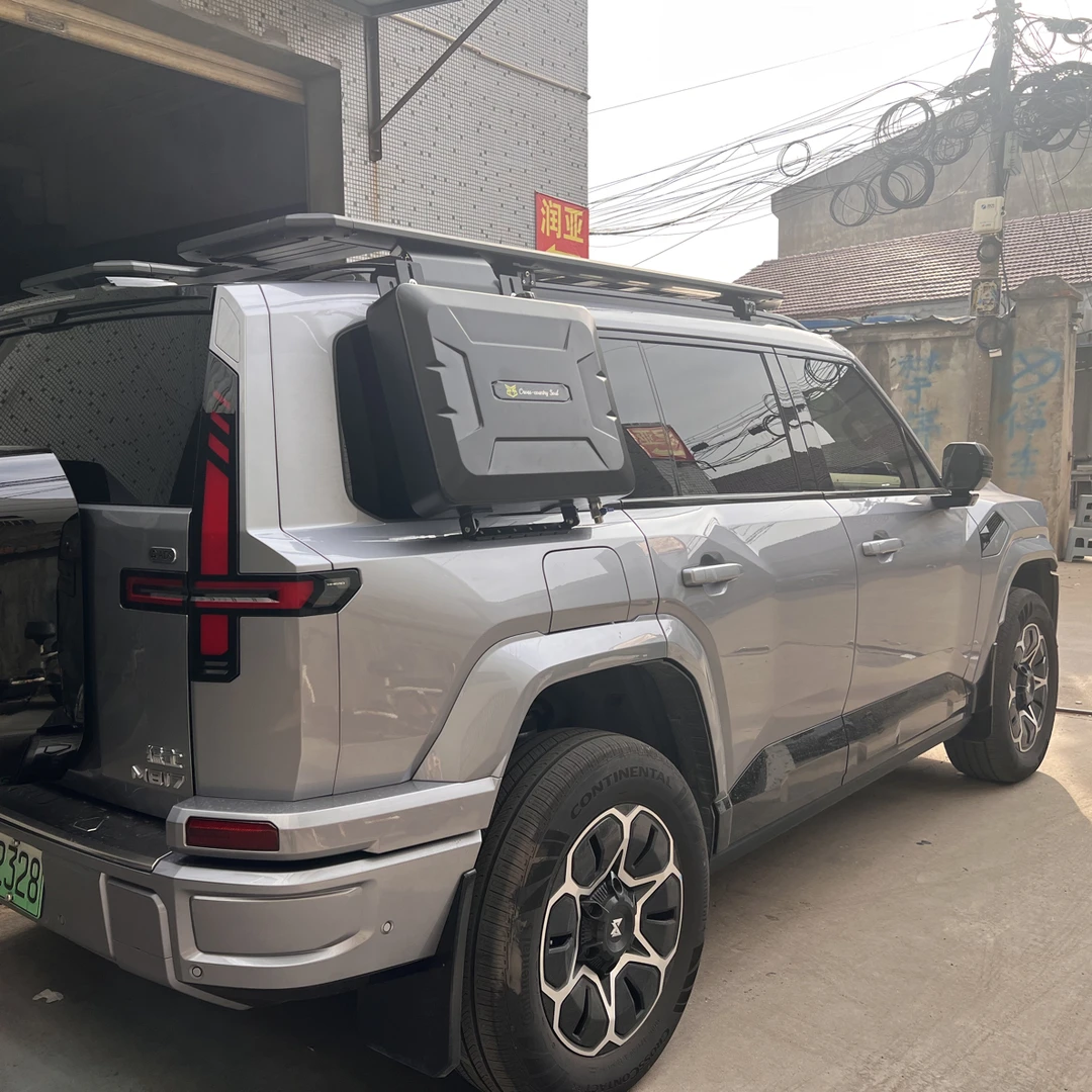 小书包水箱铝合金材质带防浪板适合越野车型装饰性强可装水可装油