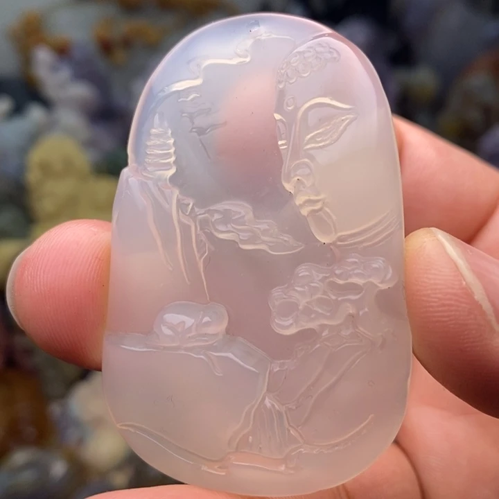 玛瑙/玉髓未镶嵌颈饰