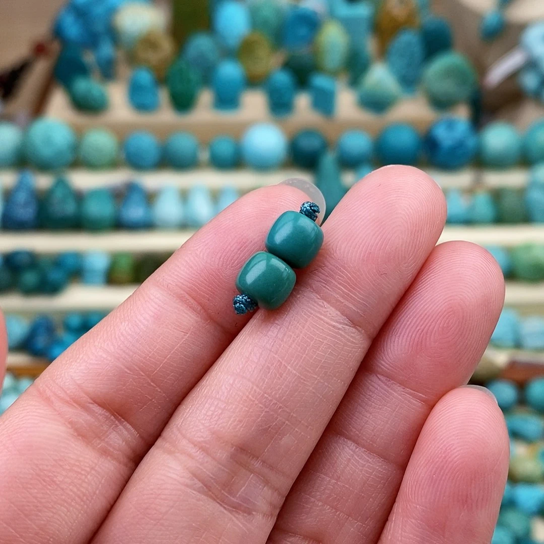 绿松石珠宝奇石未镶嵌