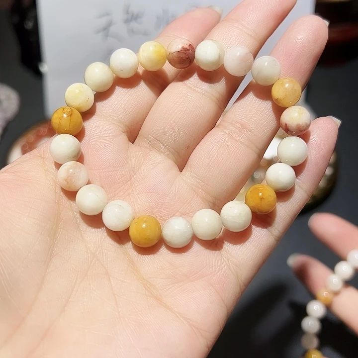 未镶嵌手链水晶彩兔毛1号