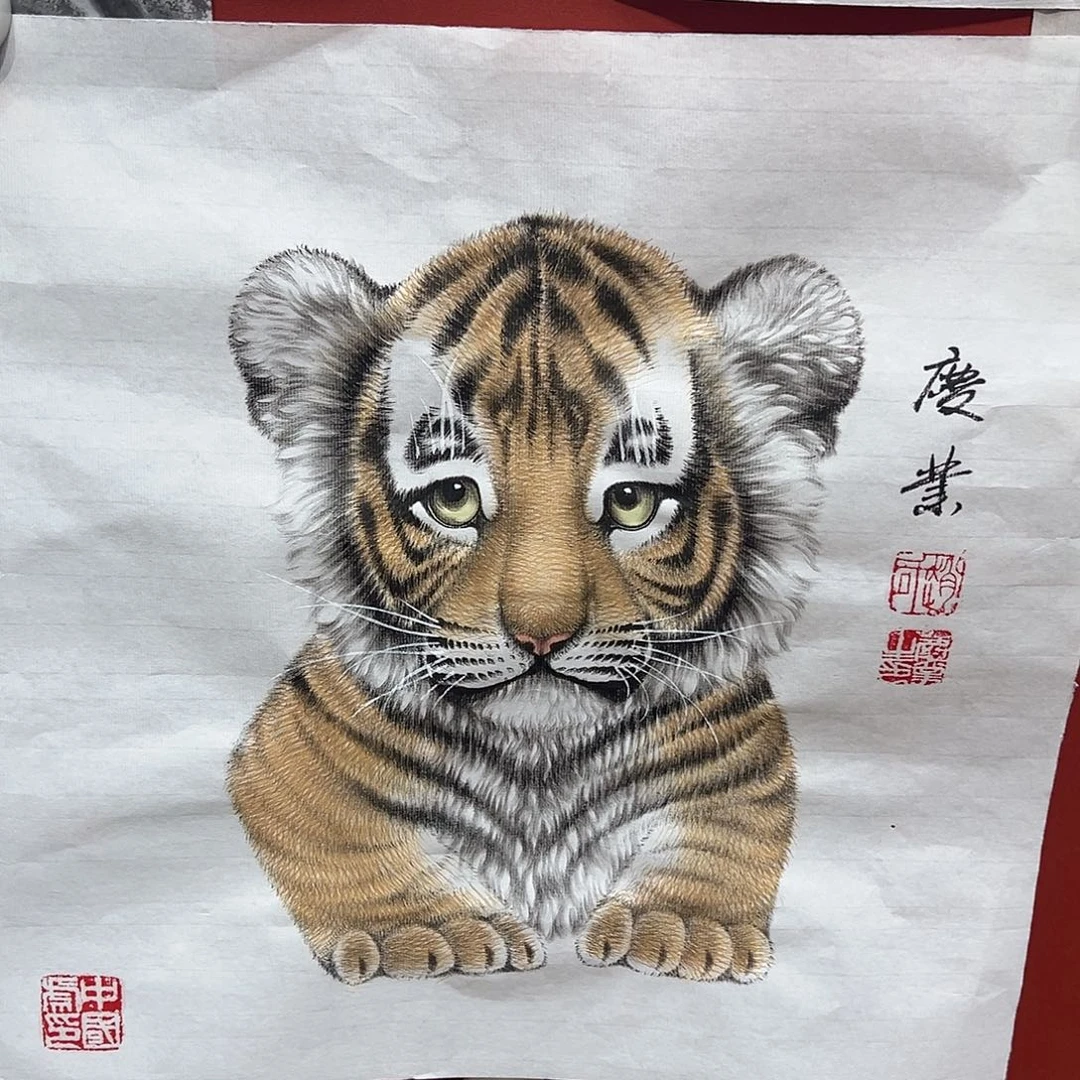 国画赵庆业老师国画作品月