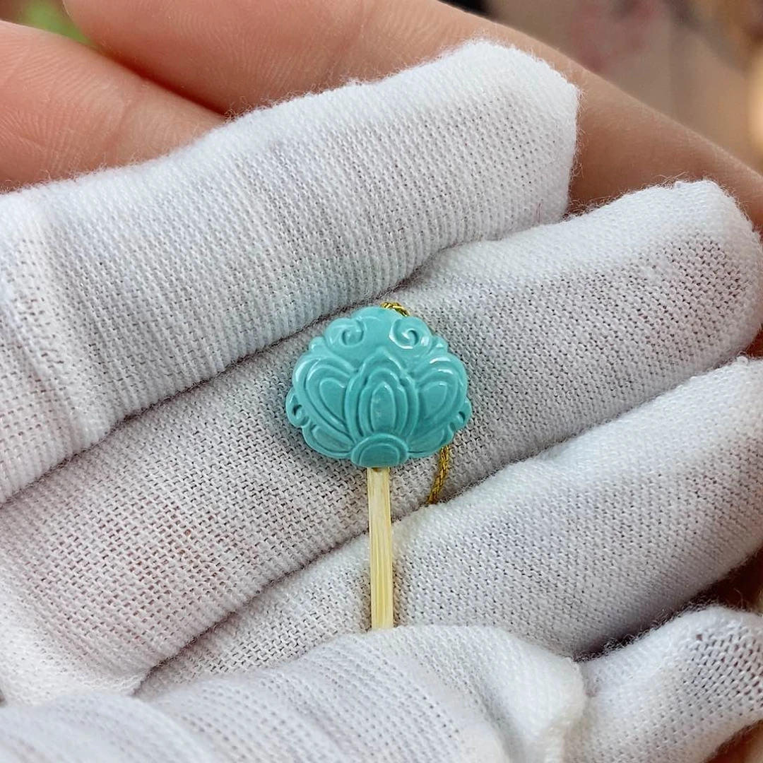 绿松石珠宝奇石未镶嵌