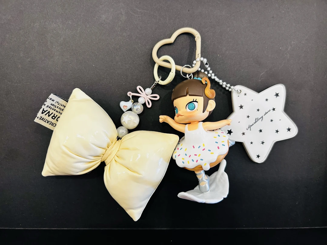 diy包挂molly面包系列，芭蕾