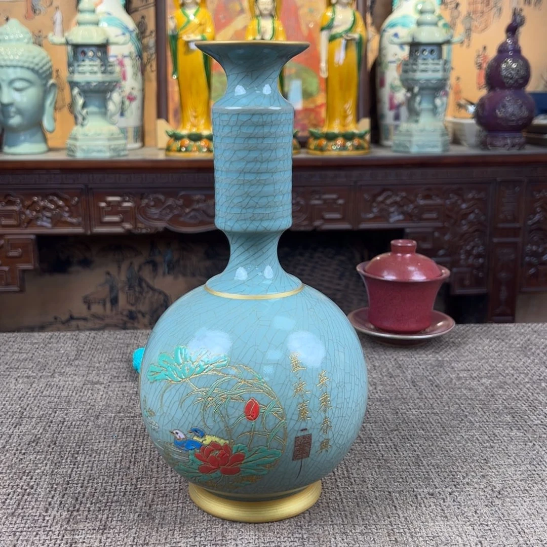 瓷片正能量陶瓷艺术品