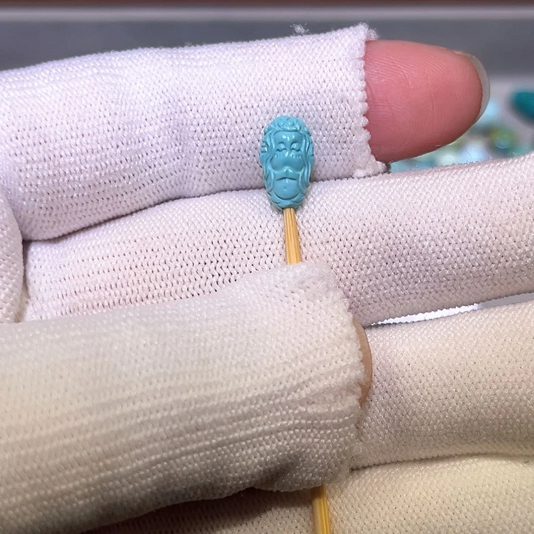 绿松石未镶嵌珠宝半成品