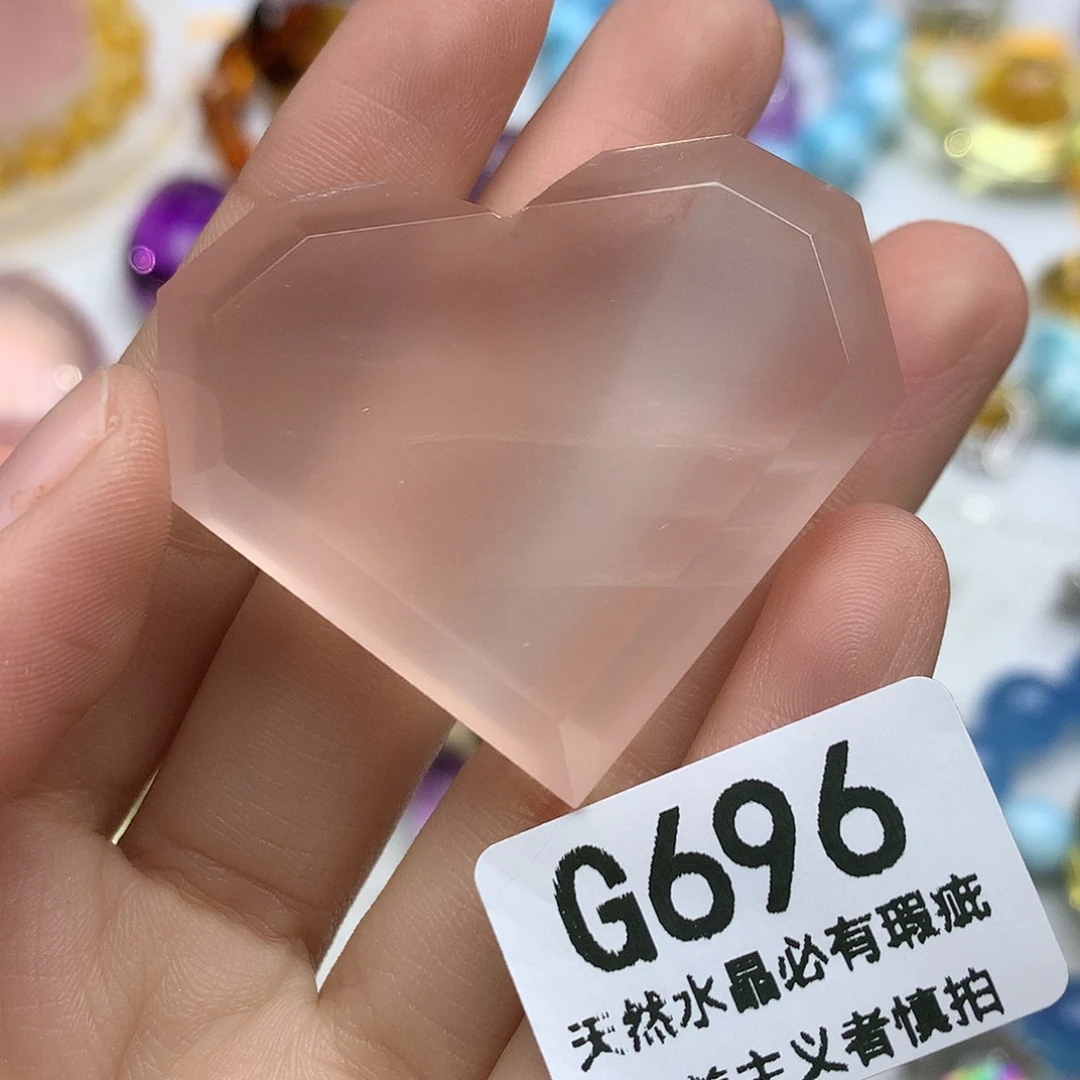 水晶未镶嵌珠宝半成品摆件