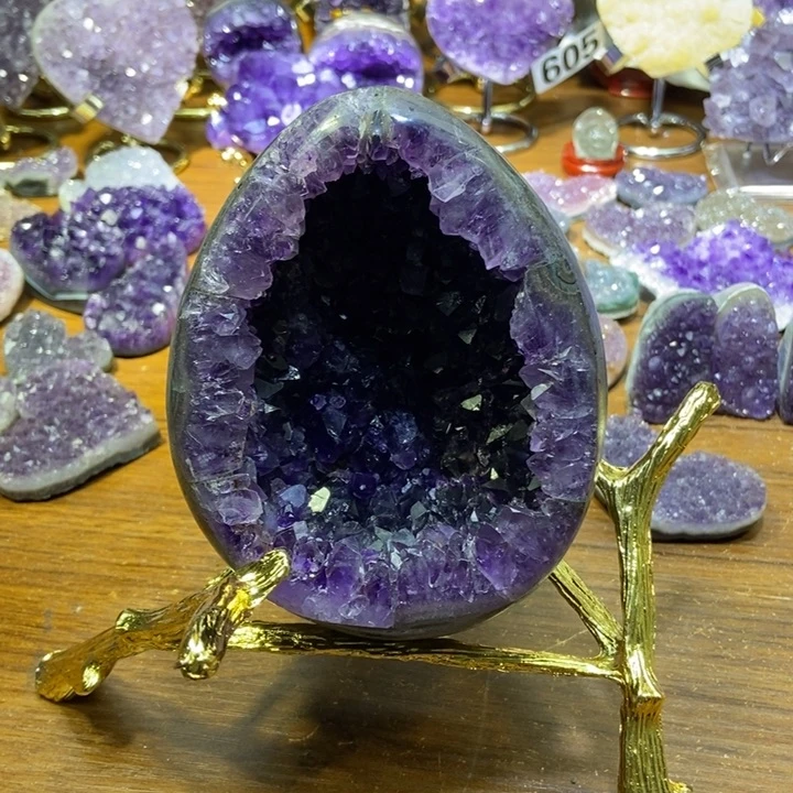 大型摆件（非配饰）紫晶未镶嵌