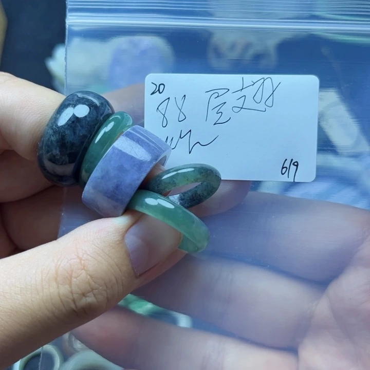 翡翠戒指未镶嵌展****5