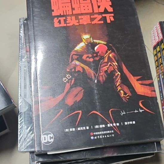 蝙蝠侠红头罩之下瑕疵介意勿拍瑕疵