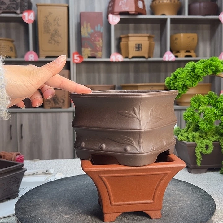 紫砂花盆紫砂第一