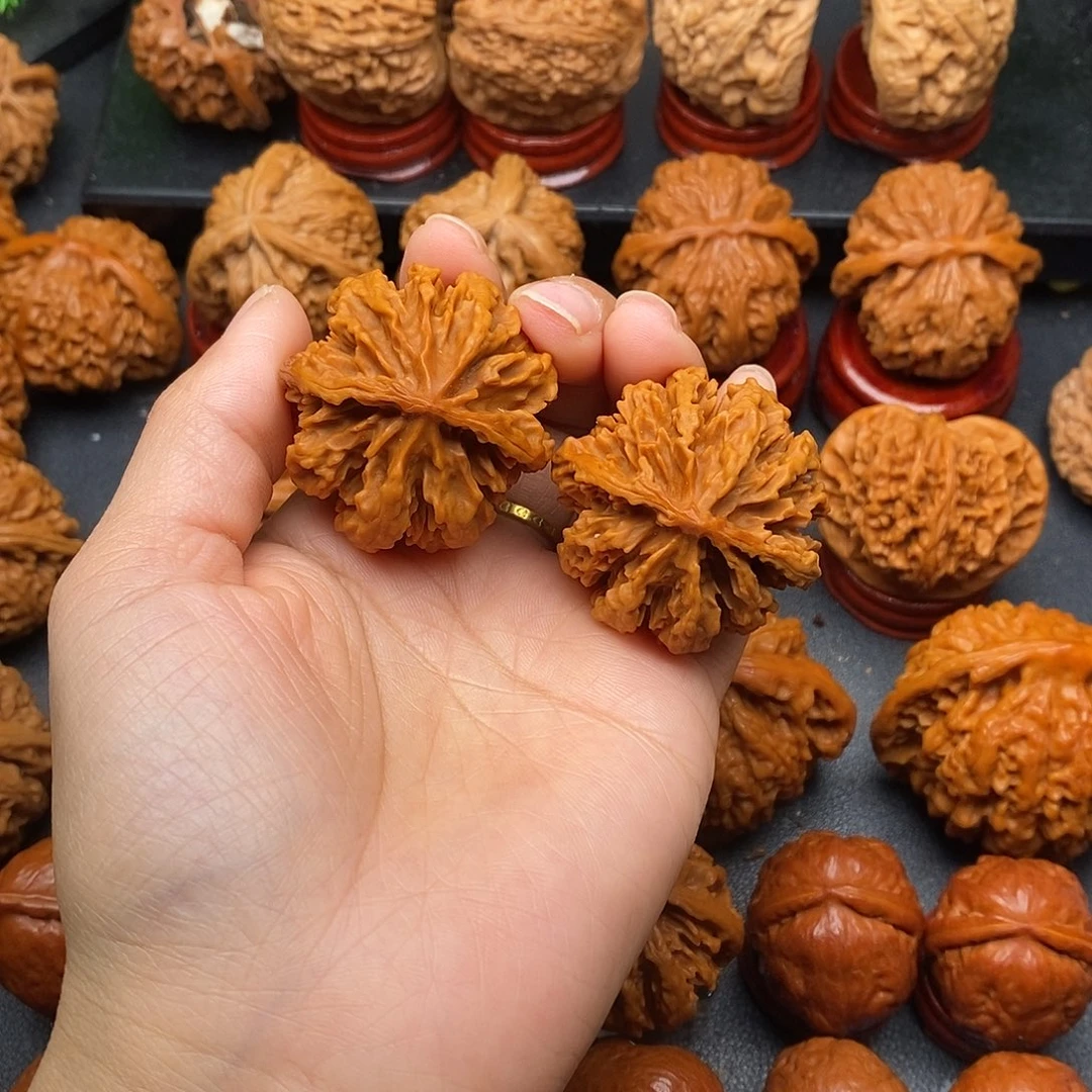 行***子文玩核桃把件核桃