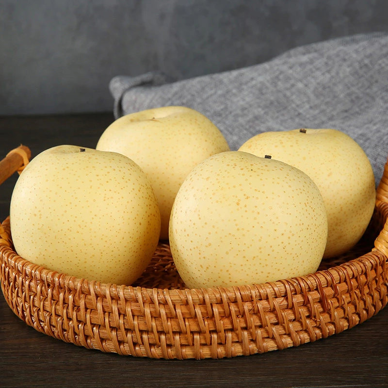 【京津冀年货节】新鲜辛集皇冠梨  果园直发  鲜嫩多汁4.5斤