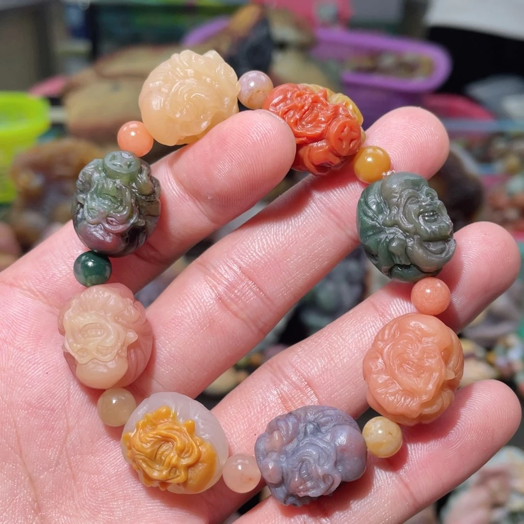 石英质玉未镶嵌手链