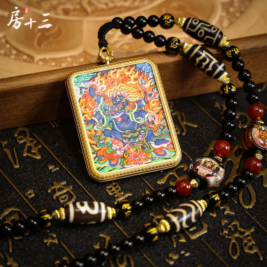 【娄嘉嘉专享】五路亨通唐卡（男女同款）