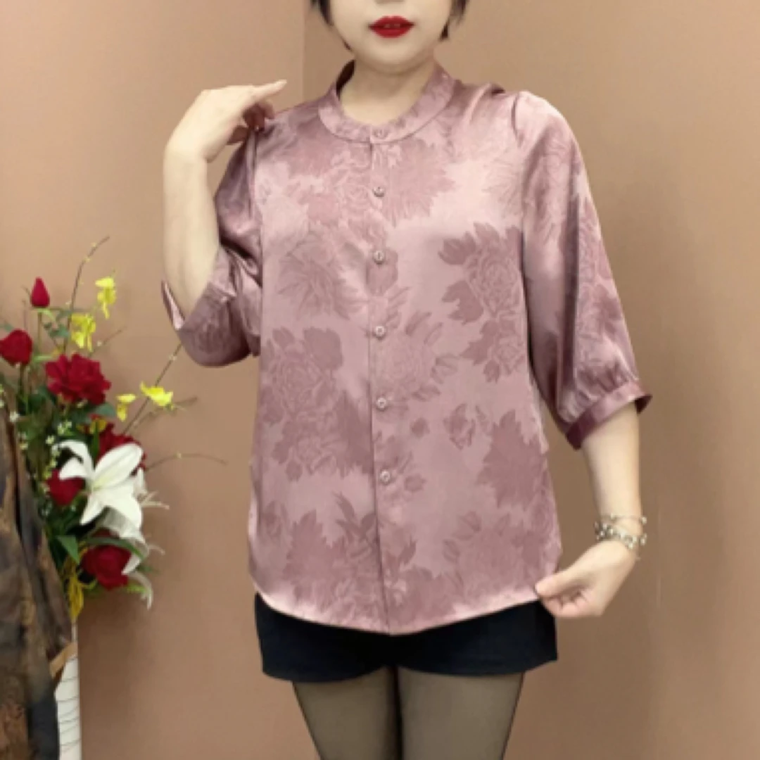 A1006新款圆领衬衫