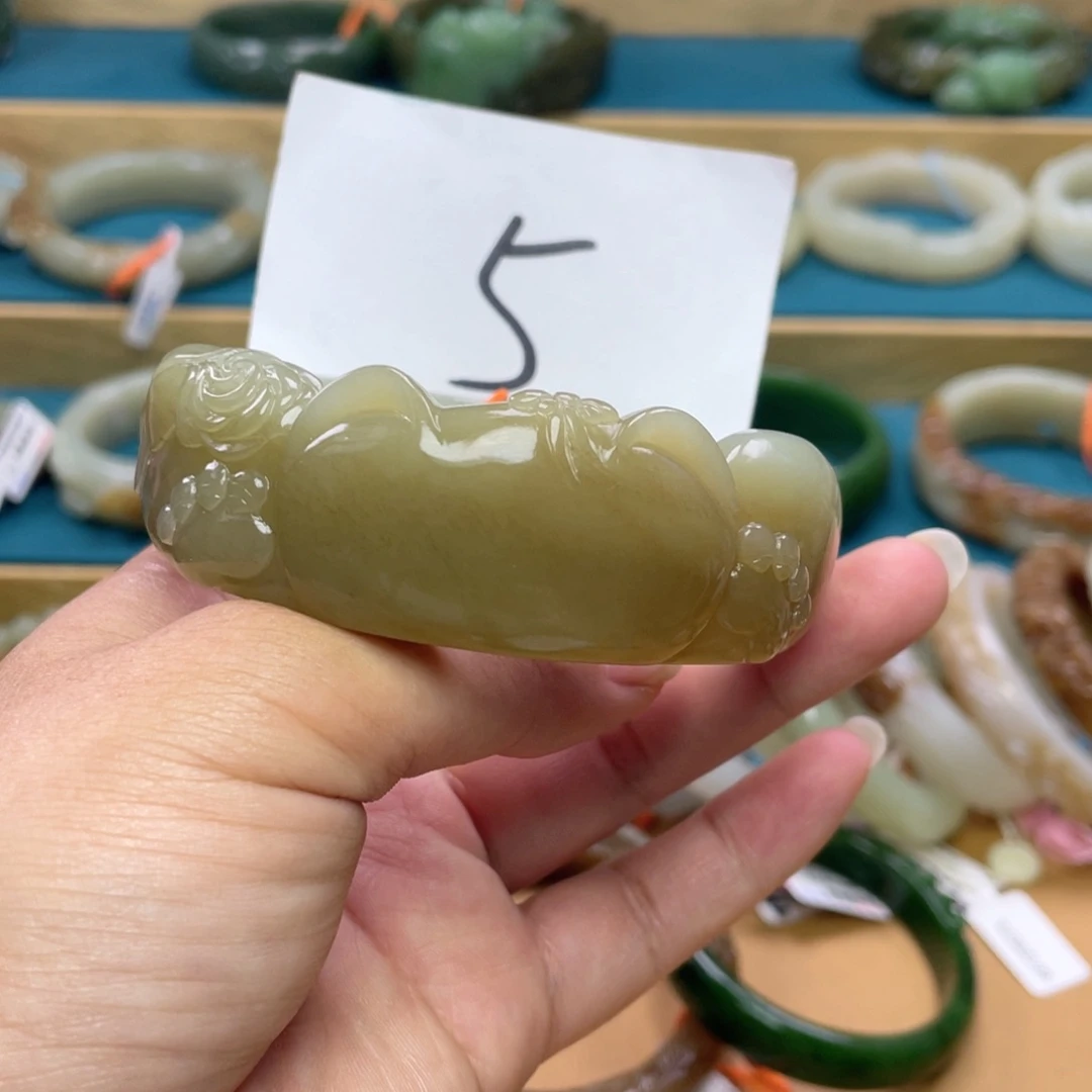 未镶嵌手镯和田玉圈口59