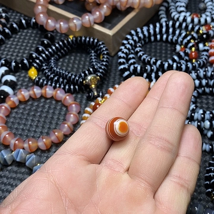 玛瑙/玉髓未镶嵌手链冰*莉