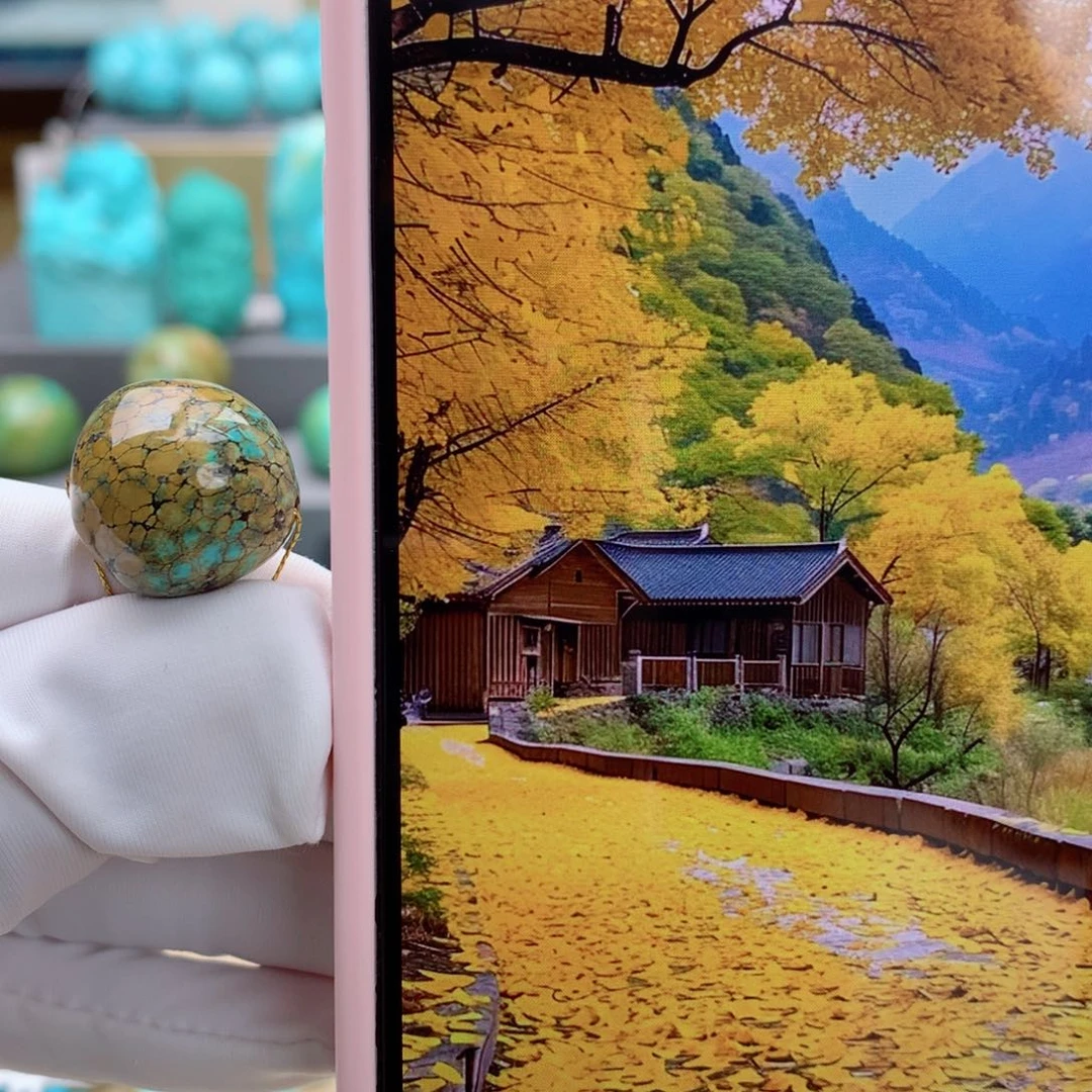 未镶嵌绿松石挂件